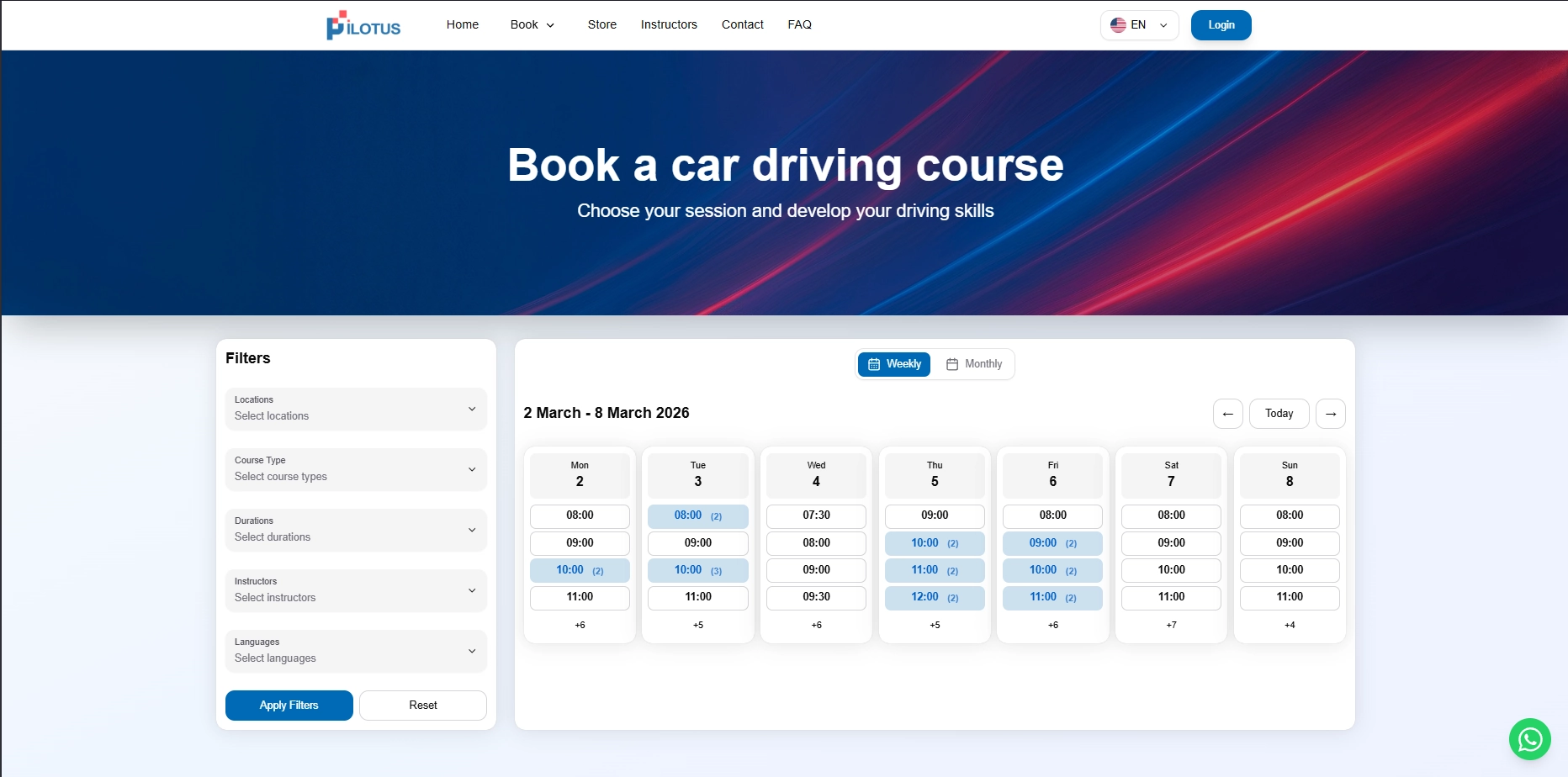 Full Platform View Screenshot